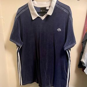 Adidas x Alexander Wang Relaxed Velvet Polo